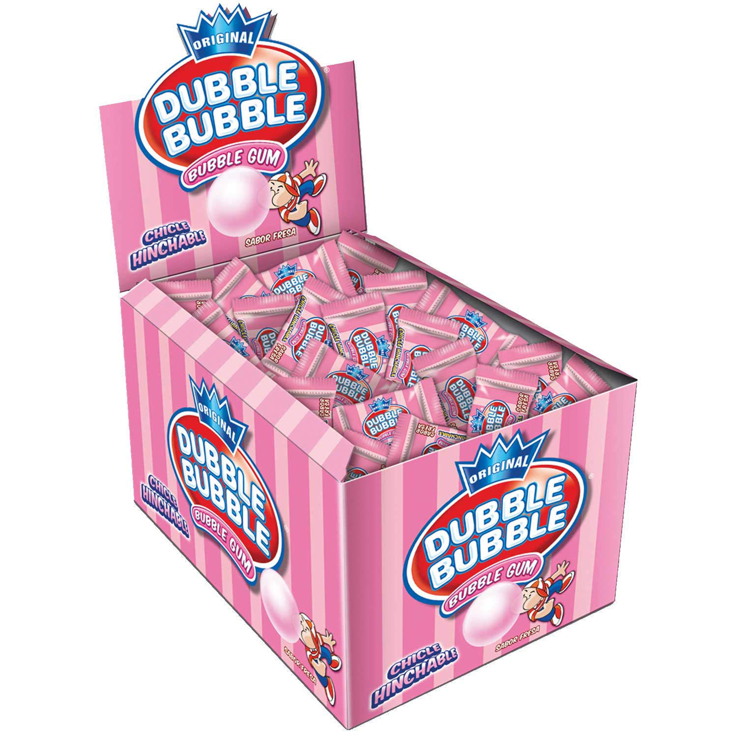 dubble-bubble-gum-erdbeer-150er-no1-5013 Dubble Bubble Gum Erdbeer 150er No1 5013