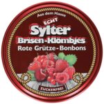 Echt Sylter Brisen Kloembjes Rote Gruetze Bonbons Zuckerfrei 70g No1 4111