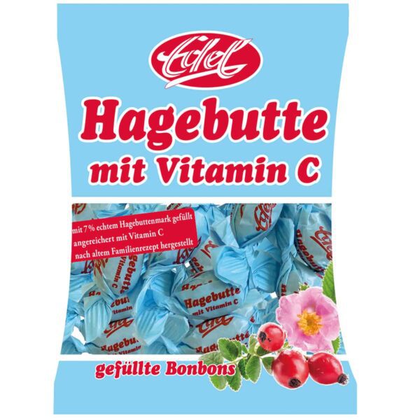 Edel Hagebutte Mit Vitamin C Bonbons 100g No1 2606