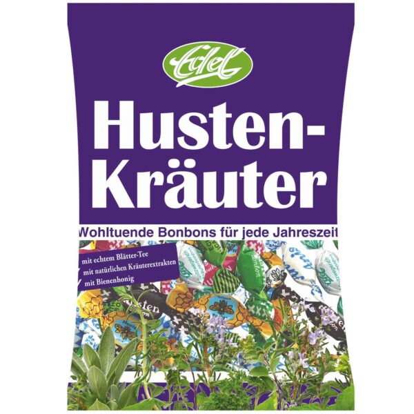 Edel Husten Kraeuter Bonbons 150g No1 5747