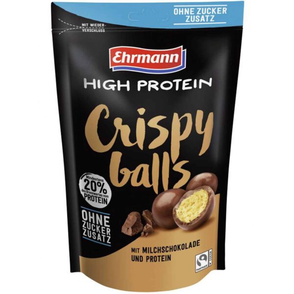 Ehrmann High Protein Crispy Balls Mit Milchschoko 55g No1 0742