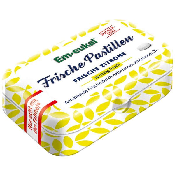 Em Eukal Frische Pastillen Frische Zitrone Zuckerfrei 20g No1 2025