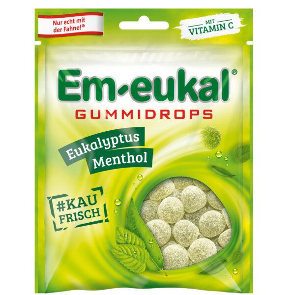 Em Eukal Gummidrops Eukalyptus Menthol 90g No1 1321