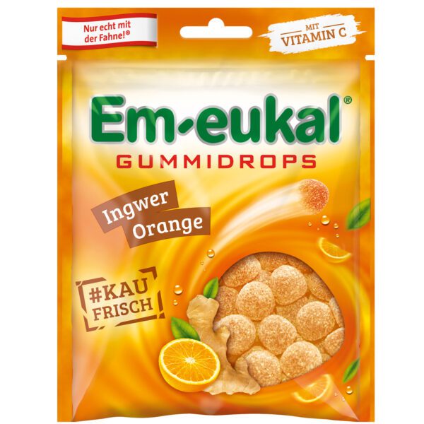 Em Eukal Gummidrops Ingwer Orange 90g No1 5315