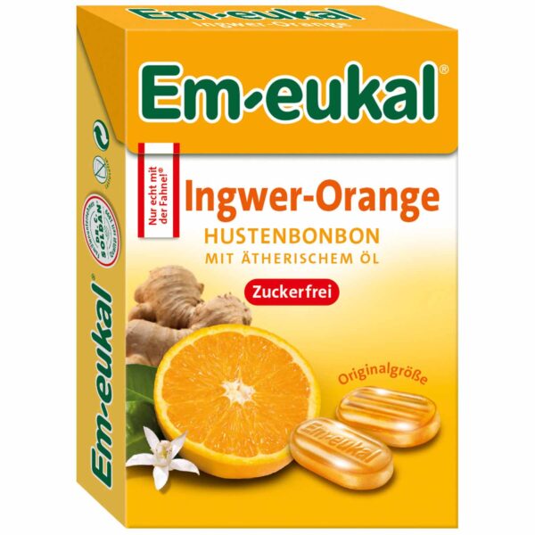 Em Eukal Ingwer Orange Zuckerfrei 50g No1 1647