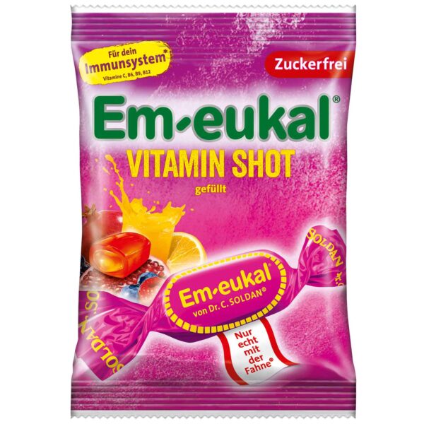 Em Eukal Vitamin Shot Zuckerfrei 75g No1 1802