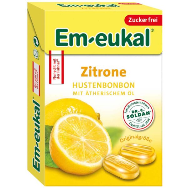 Em Eukal Zitrone Zuckerfrei 50g No1 1829