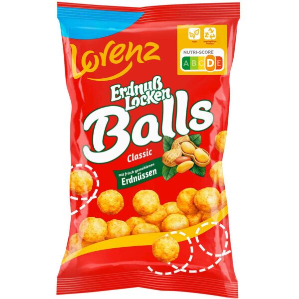 Erdnusslocken Balls Classic 130g No1 2833