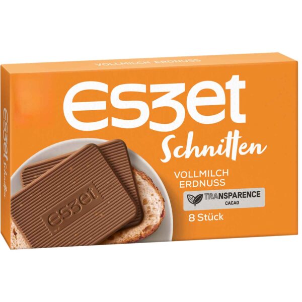 Eszet Schnitten Vollmilch Erdnuss 8er No1 0925