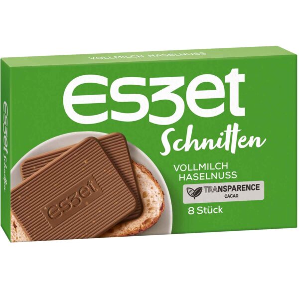 Eszet Schnitten Vollmilch Haselnuss 8er No1 4043