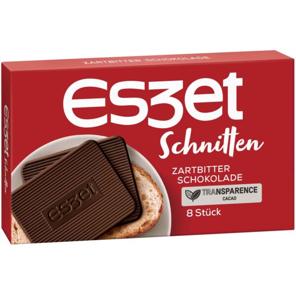 Eszet Schnitten Zartbitter Schokolade 8er No1 3908