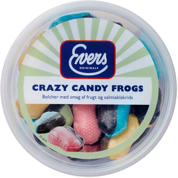 Evers Crazy Candy Frogs 180g No1 2245