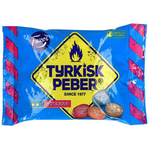 Fazer Tyrkisk Peber Hot Amp Sour Travel Edition 400g No1 5231
