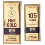 Fine Gold Golden Chocolate Brick 105g No1 3919
