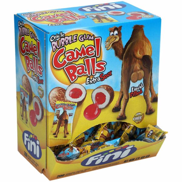 Fini Camel Balls Extra Sour Bubble Gum 200er No1 1442