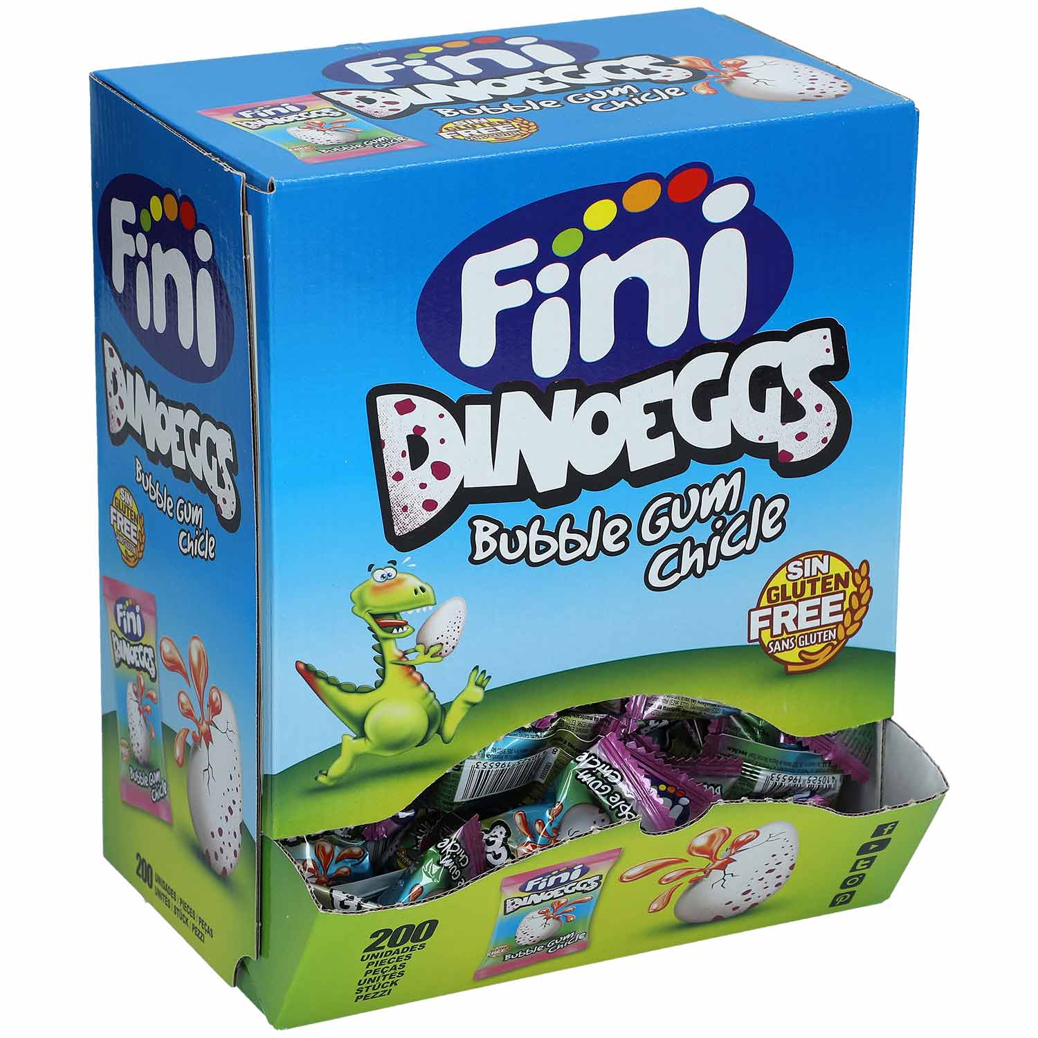 fini-dinoeggs-bubble-gum-200er-no1-1119 Fini Dinoeggs Bubble Gum 200er No1 1119