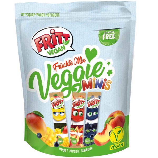 Fritt Vegan Fruechte Mix Veggie Minis 135g No1 3726