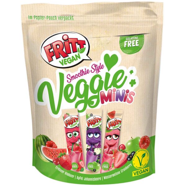 Fritt Vegan Smoothie Style Veggie Minis Mix 135g No1 3425