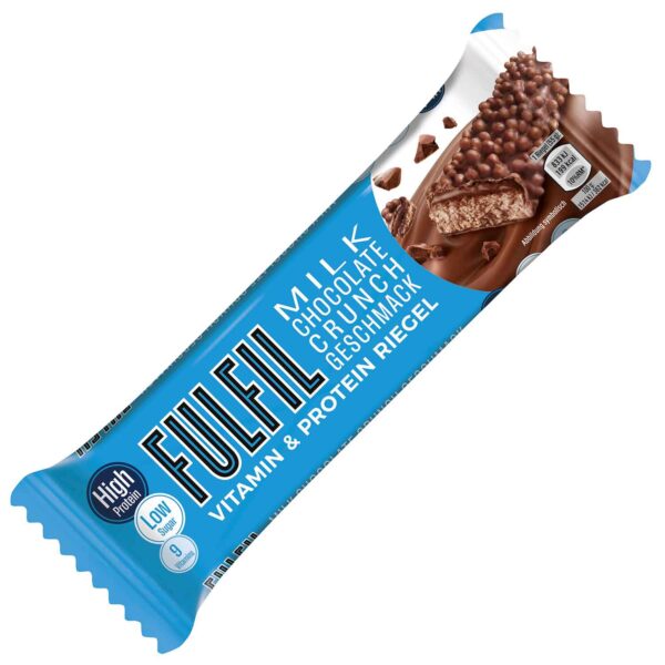 Fulfil Vitamin Amp Protein Riegel Milk Chocolate Crunch 55g No1 4037