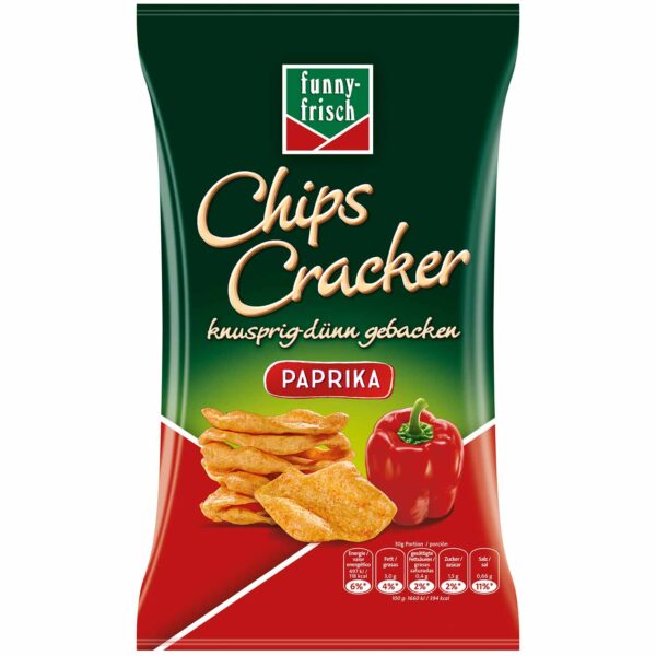 Funny Frisch Chips Cracker Paprika 90g No1 5816
