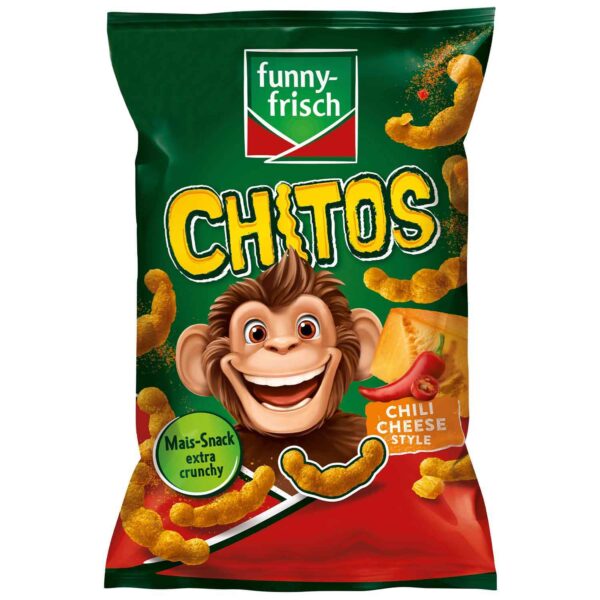 Funny Frisch Chitos Chili Cheese Style 80g Mhd 07.04.2025 No1 0703