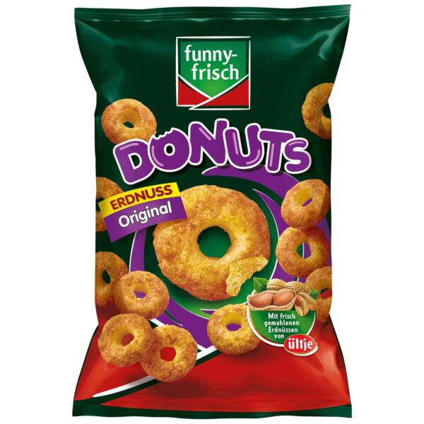 Funny Frisch Donuts Erdnuss Original 110g No1 2536