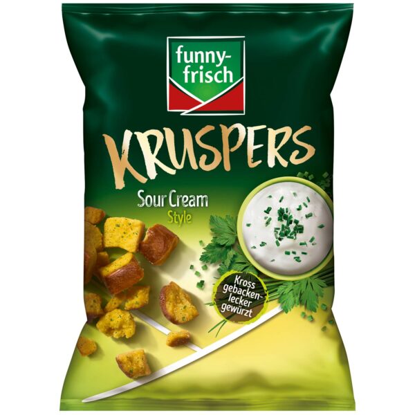 Funny Frisch Kruspers Sour Cream Style 120g No1 0133