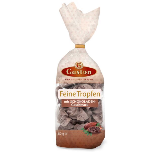 Gaston Feine Tropfen Schokolade 80g No1 2842