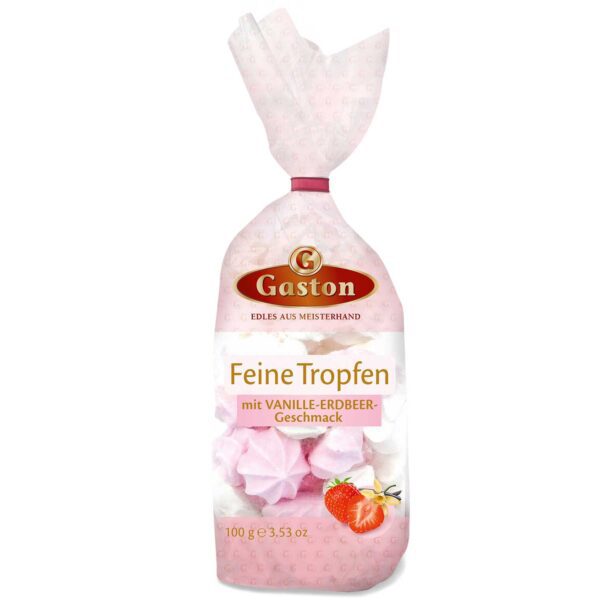 Gaston Feine Tropfen Vanille Erdbeere 100g No1 3000