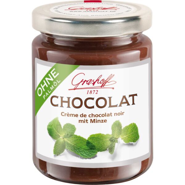 Grashoff Chocolat Noir Mit Minze 250g