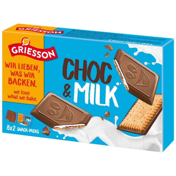 Griesson Choc Amp Milk 8x2er No1 3308