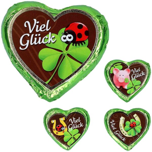 Guenthart Grosses Pralinenherz 039 Viel Glueck 039 24g No1 4435