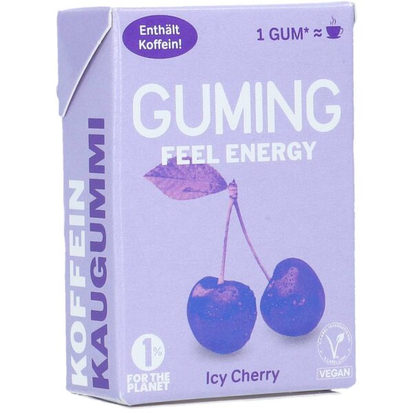 Guming Feel Energy Kaugummi Icy Cherry 10er No1 5727