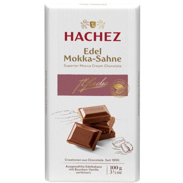 Hachez Edel Mokka Sahne 100g No1 1751