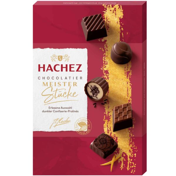 Hachez Meisterstuecke Dunkel 150g No1 0802