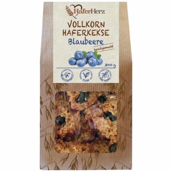 Haferherz Haferkekse Blaubeere 300g No1 0313