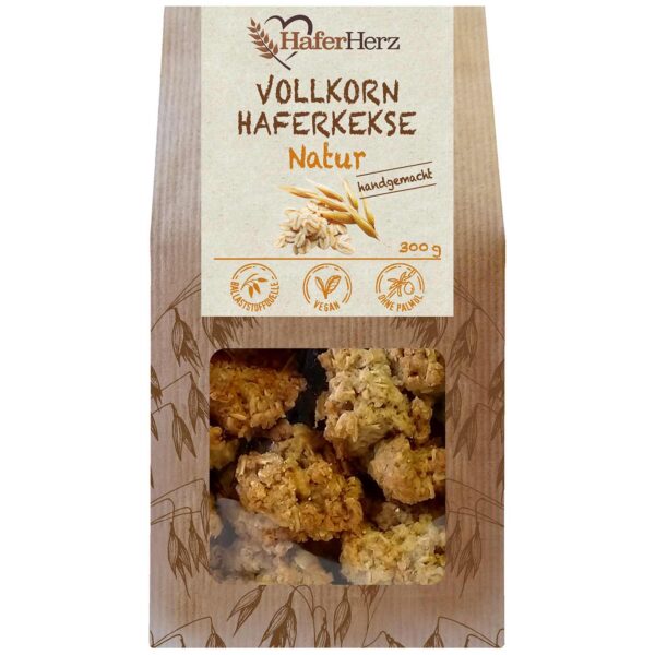 Haferherz Haferkekse Natur 300g No1 0727