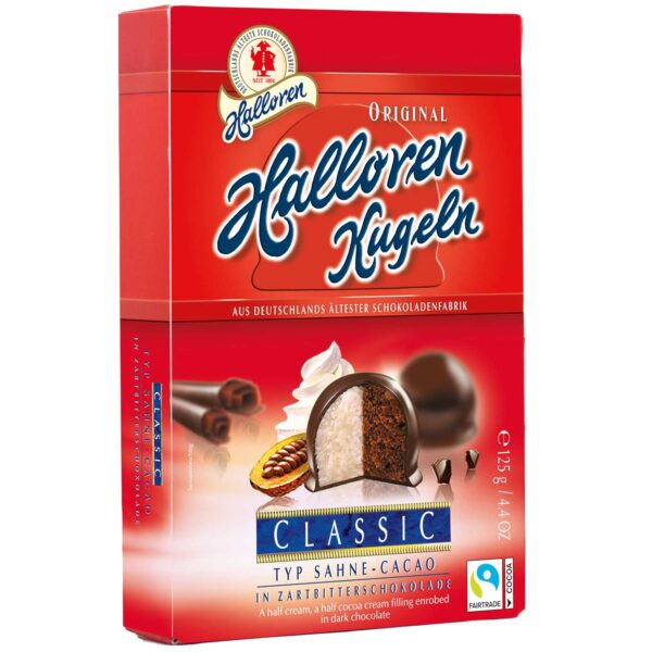 Halloren Kugeln Classic Sahne Cacao 125g No1 3007