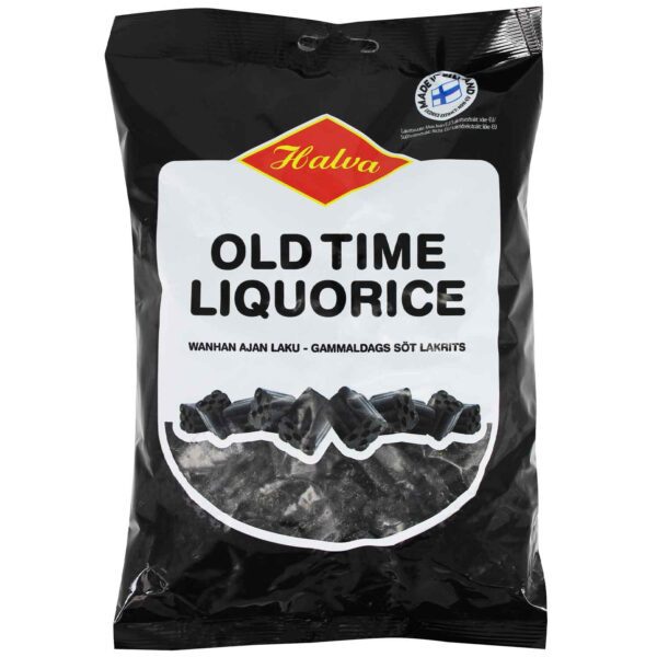 Halva Old Time Licorice 450g No1 0425