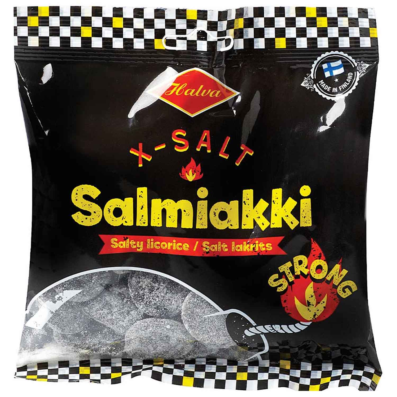 halva-x-salt-salmiakki-strong-120g-no1-2158 Halva X Salt Salmiakki Strong 120g No1 2158