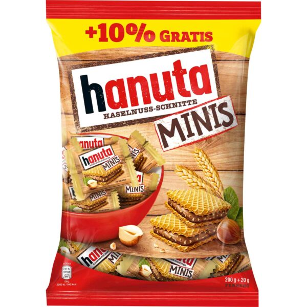 Hanuta Minis 200g 10 Gratis No1 5617