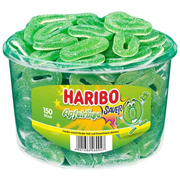 Haribo Apfelringe Sauer 150er No1 1722
