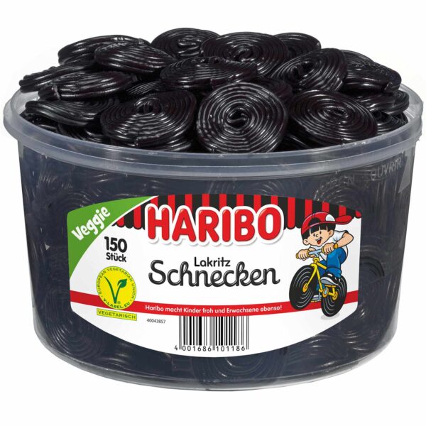 Haribo Lakritz Schnecken 150er No1 4958
