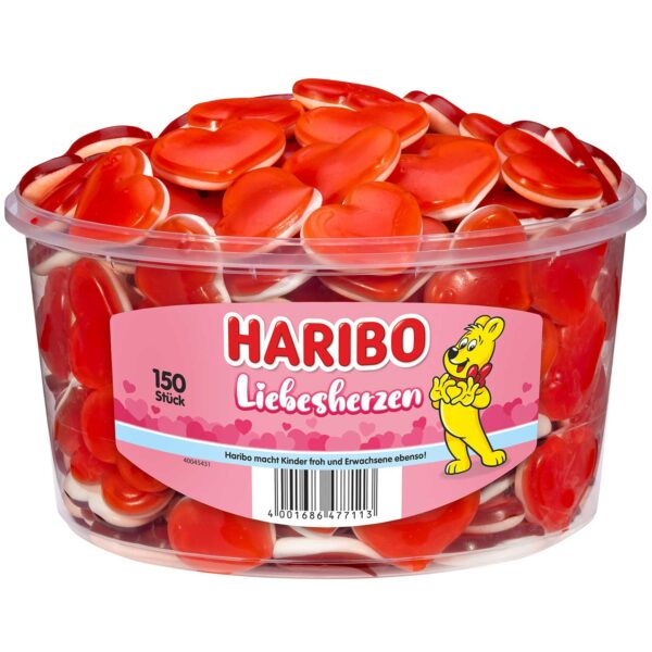 Haribo Liebesherzen 150er No1 0953