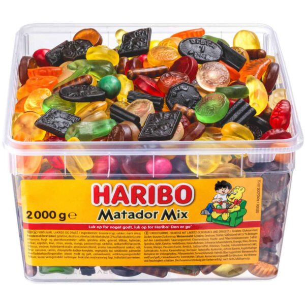 Haribo Matador Mix 2 0kg No1 0552