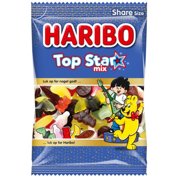 Haribo Top Star Mix 375g No1 0811