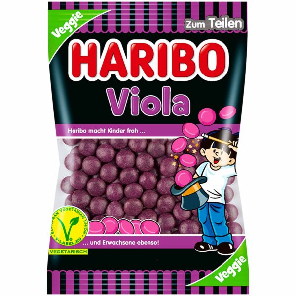 Haribo Viola Veggie 125g No1 5733