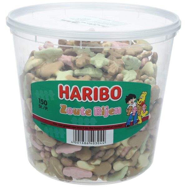 Haribo Zoute Rijen 150er No1 4023