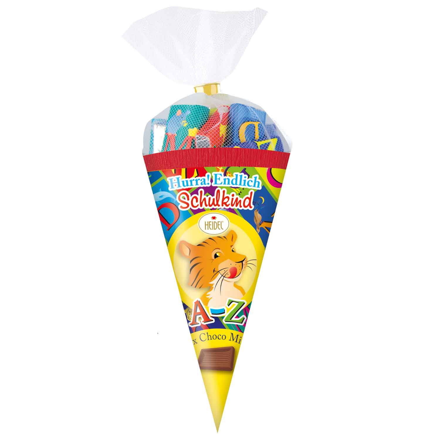heidel-039-a-z-039-naschtuete-039-hurra-endlich-schulkind-039-90g-no1-5951 Heidel 039 A Z 039 Naschtuete 039 Hurra Endlich Schulkind 039 90g No1 5951