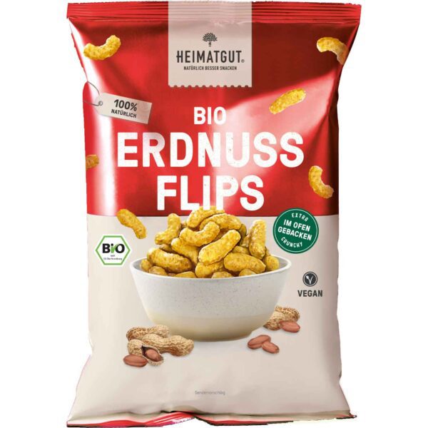 Heimatgut Bio Erdnuss Flips 125g No1 3657
